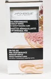 Japonesque Color On The Go Pro Performance Makeup Wipes