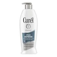 Curel Itch Defense Fragrance Free Lotion for Dry Itchy Skin