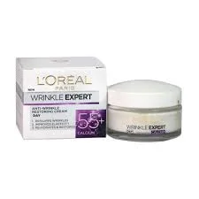 Kem Dưỡng Ngày/Đêm Chống Lão Hóa L'Oreal Paris Wrinkle Expert 55 Moisturizer