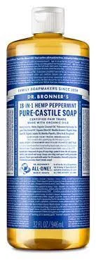 Dr. Bronner's Hemp Pure Castile Soap Peppermint