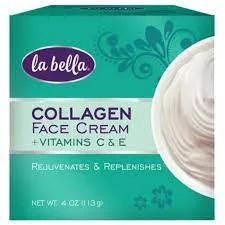 La Bella Collagen Face Cream with Vitamin C & E