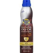 Coppertone Tanning Dry Oil Sunscreen Continuous Spray SPF 4