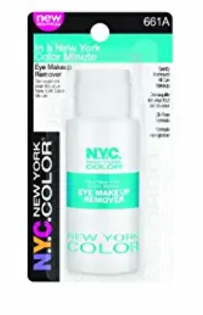 N.Y.C. (New York Color) In A New York Color Minute Eye Makeup Remover