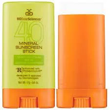 MDSolarSciences Mineral Sunscreen Stick Broad Spectrum SPF 40 UVA UVB Sunscreen