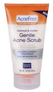 Tẩy tế bào chết Acnefree Oatmeal & Jojoba Gentle Acne Scrub