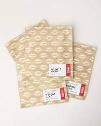 MANEFIT Bling Bling Hydrogel Mask Set Wrinkle Gold