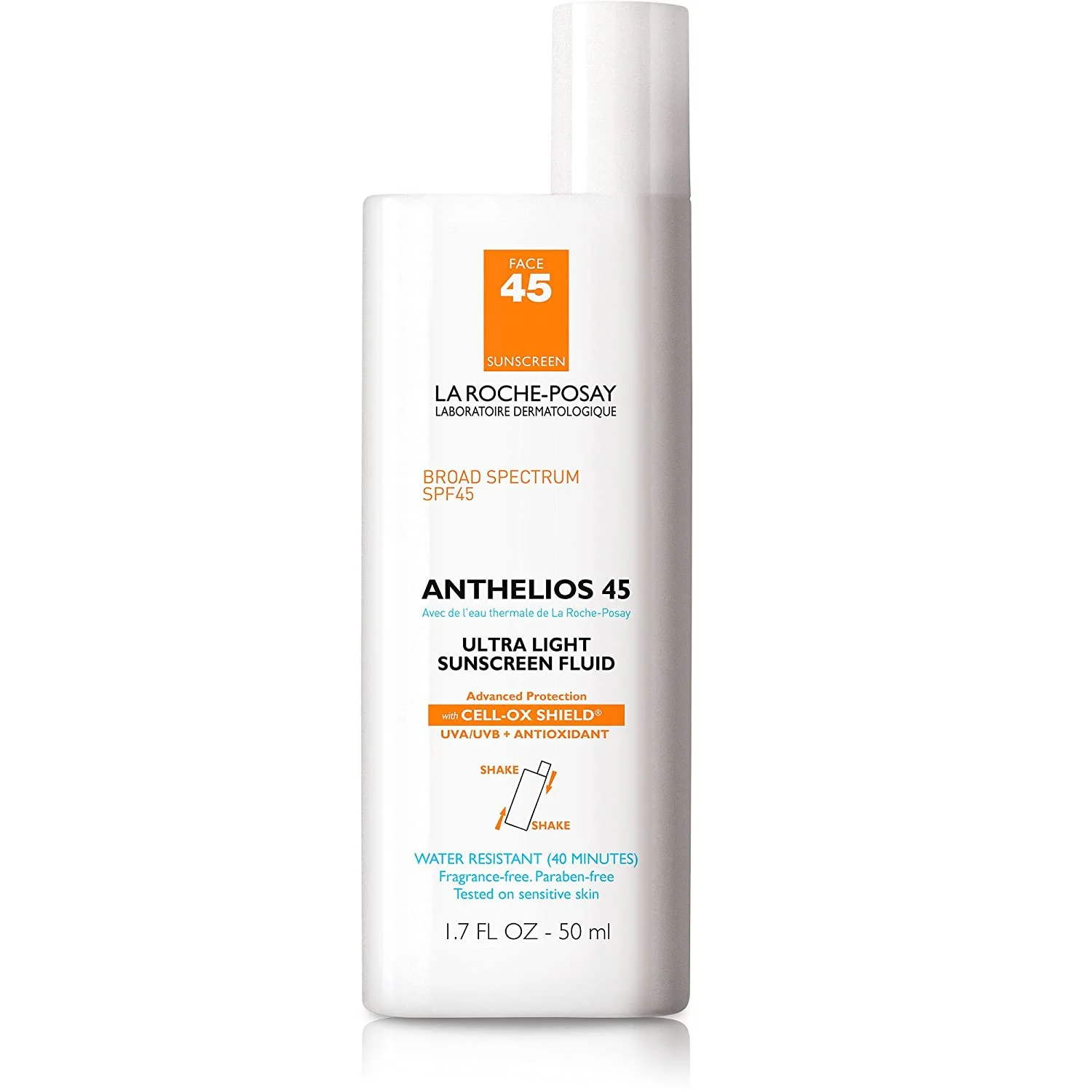 La Roche-Posay Anthelios 45 Ultra Light Sunscreen Fluid for Face