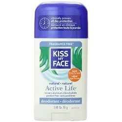 Kiss My Face Natural Active Life Aluminum Free Deodorant Stick Fragrance