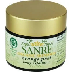 SanRe Organic Skinfood Orange Peel USDA Made with Organic Body