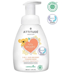 Attitude Baby Leaves 2 in 1 Foaming Wash Pear Nectar