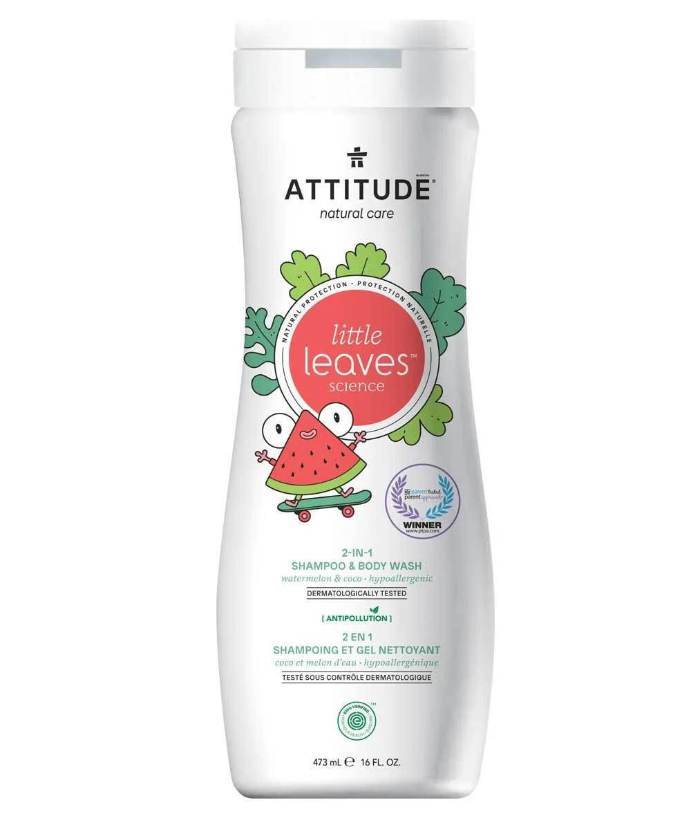Attitude Little Leaves 2 in 1 Shampoo Watermelon & Coco