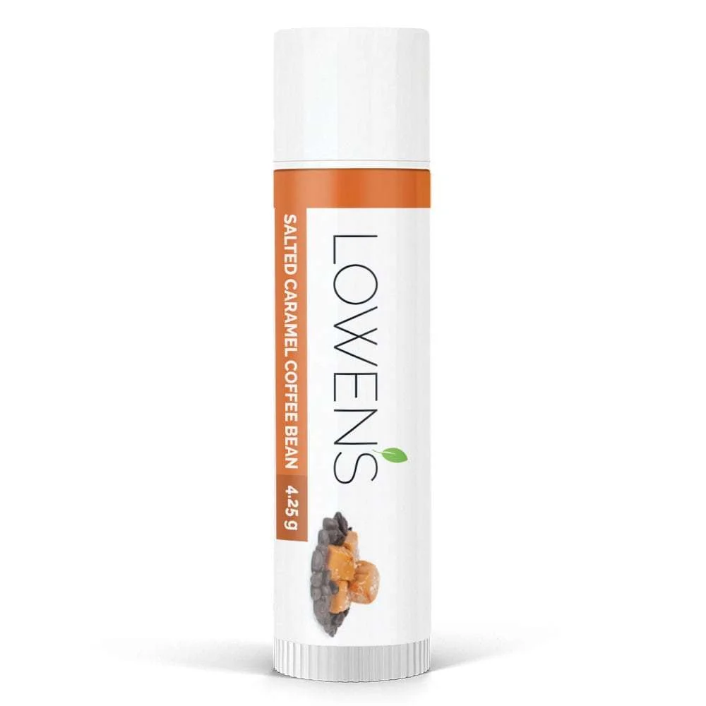 Son dưỡng môi cafe Lowen's Natural Skin Care Lip Balm Salted Caramel Coffee Bean