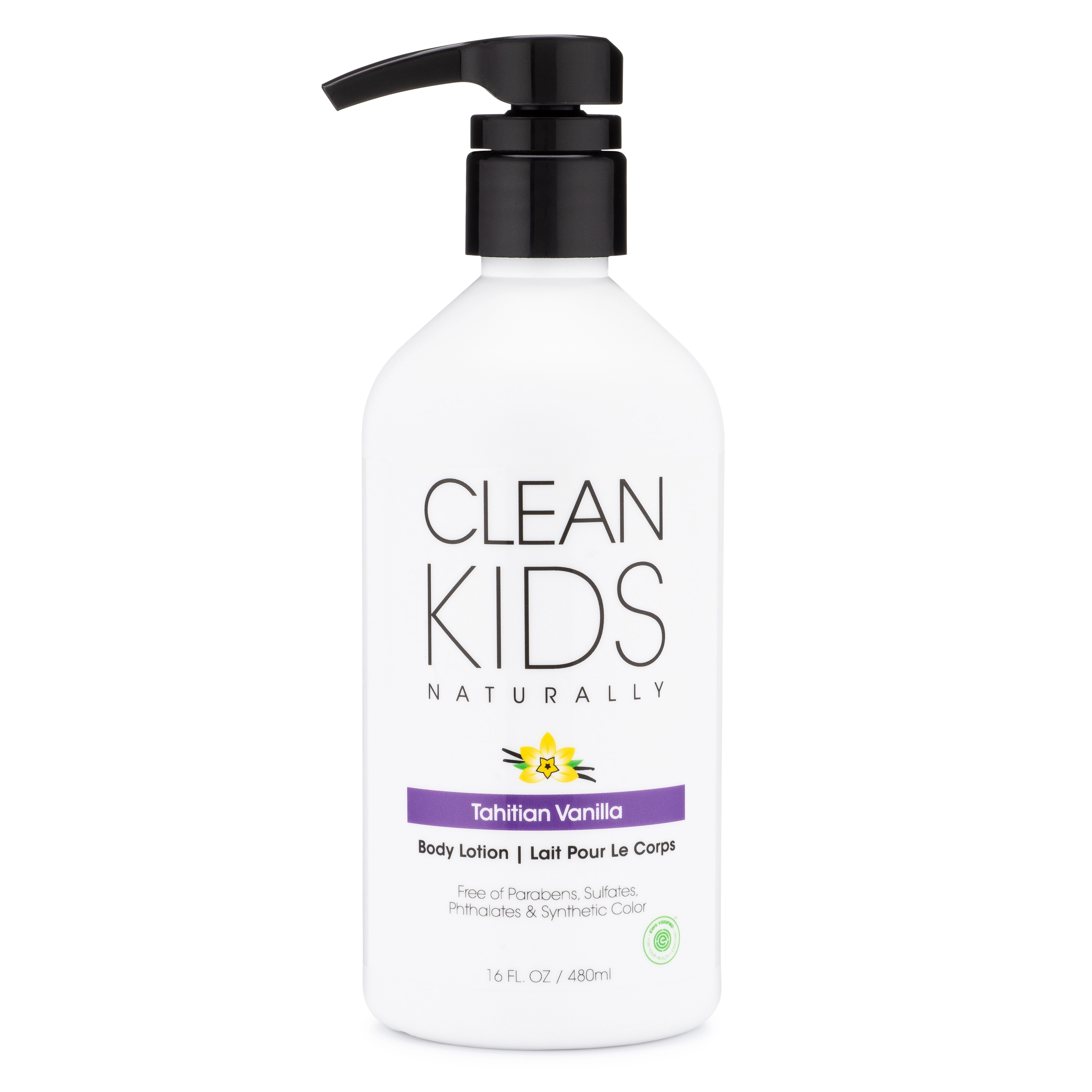 Clean Kids Naturally Tahitian Vanilla Body Lotion