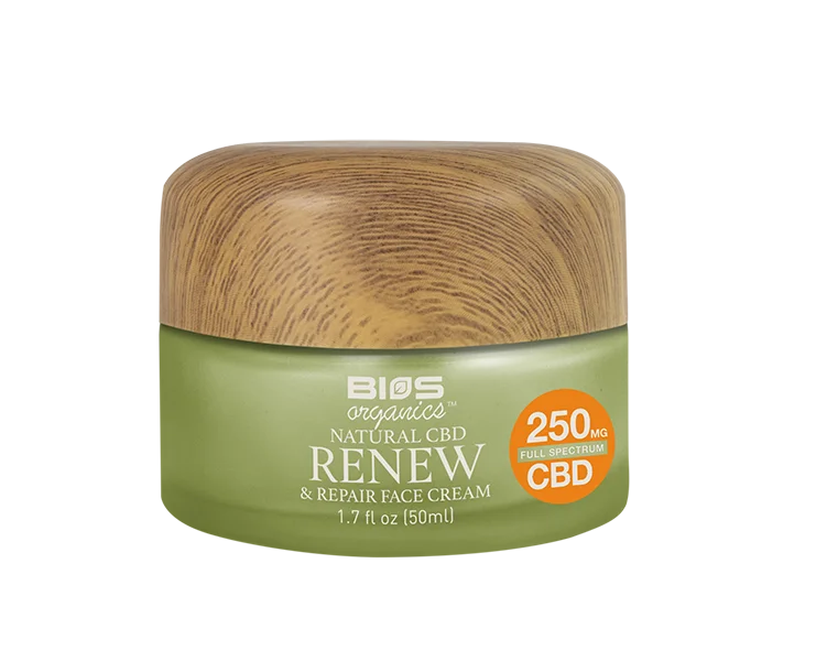 Kem dưỡng BIOS Organics Natural CBD Renew & Repair Face Cream
