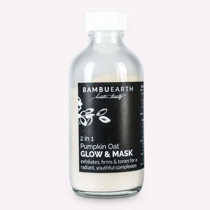 Bambu Earth Pumpkin Oat Glow & Mask