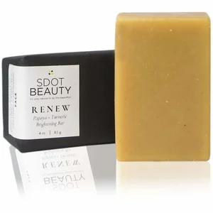 SDOT Beauty Renew Brightening Bar Papaya Turmeric