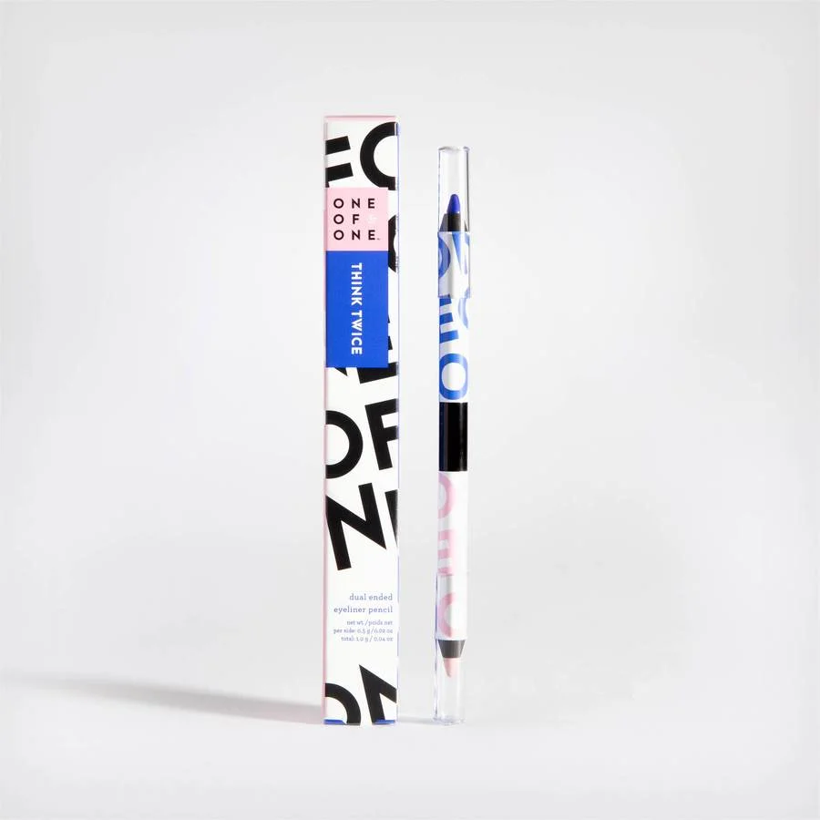 One of One by C'est Moi Think Twice Dual Eyeliner Once in a Blue Moon Pinky's Up