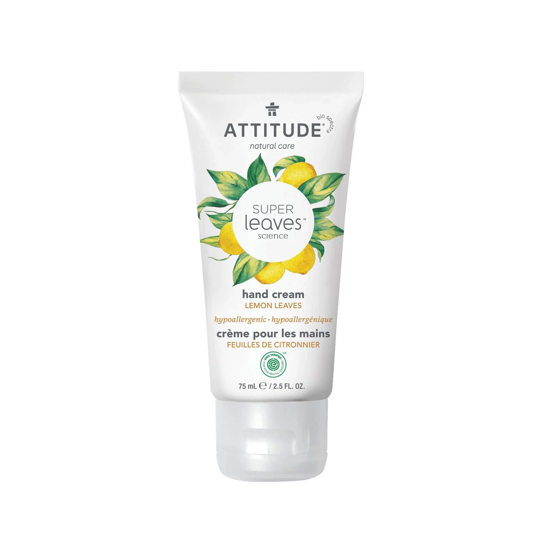 kem dưỡng da tay Attitude Super Leaves Science Hand Cream Lemon Leaves