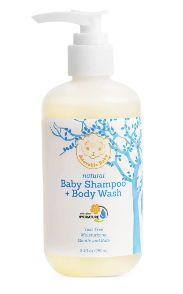 Sữa tắm gội Adorable Baby Natural Baby Shampoo Body Wash