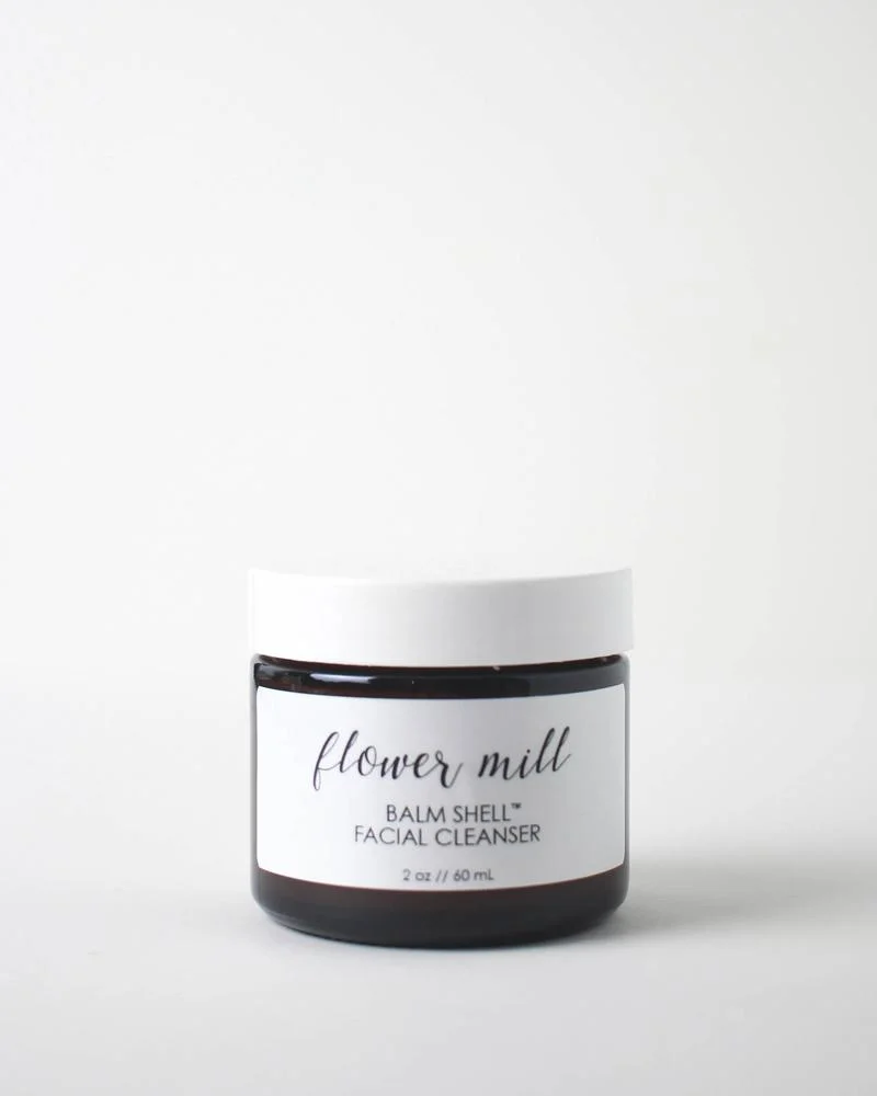 Flower Mill Beauty Flower Mills Beauty Facial Cleanser Balm Shell