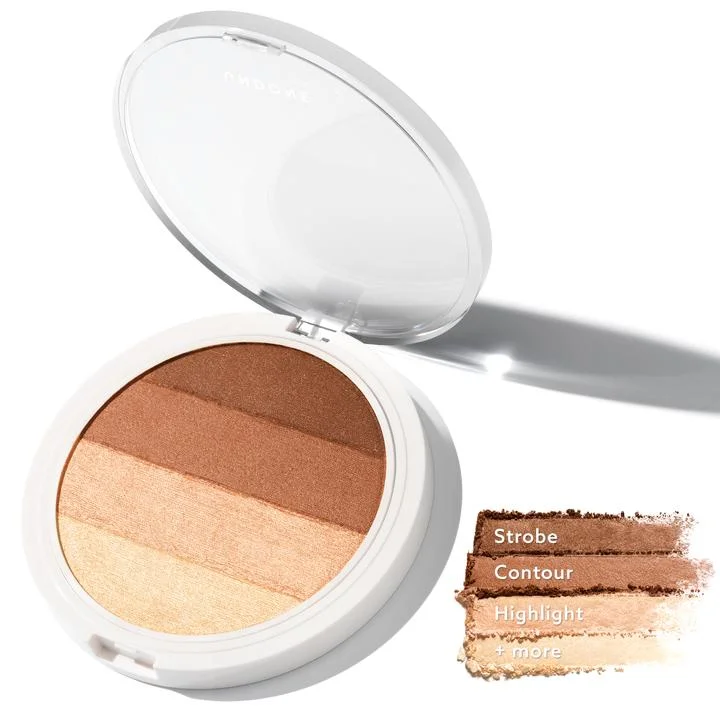Undone Beauty 4 in 1 Radiance Palette Warm Up Bronzer 550