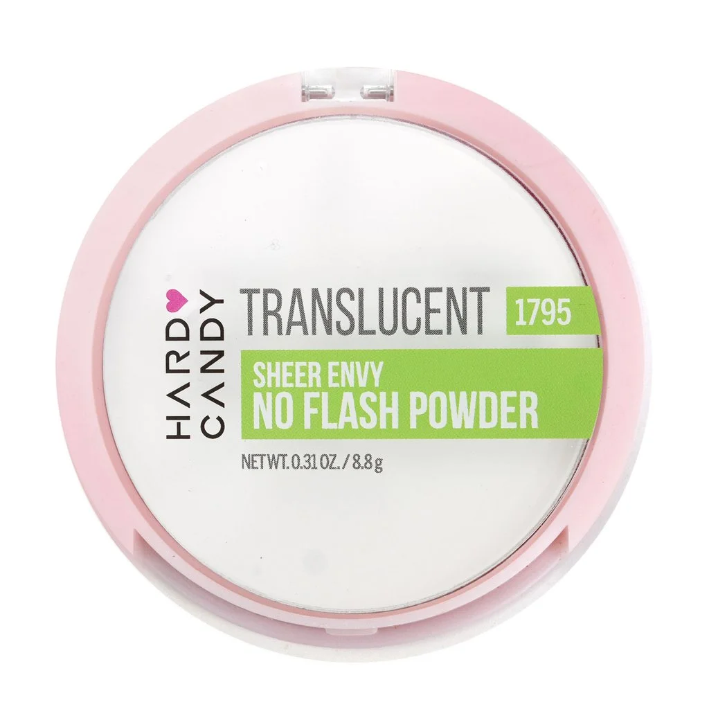 Phấn phủ trong suốt Hard Candy Translucent Sheer Envy No Flash Powder 1795