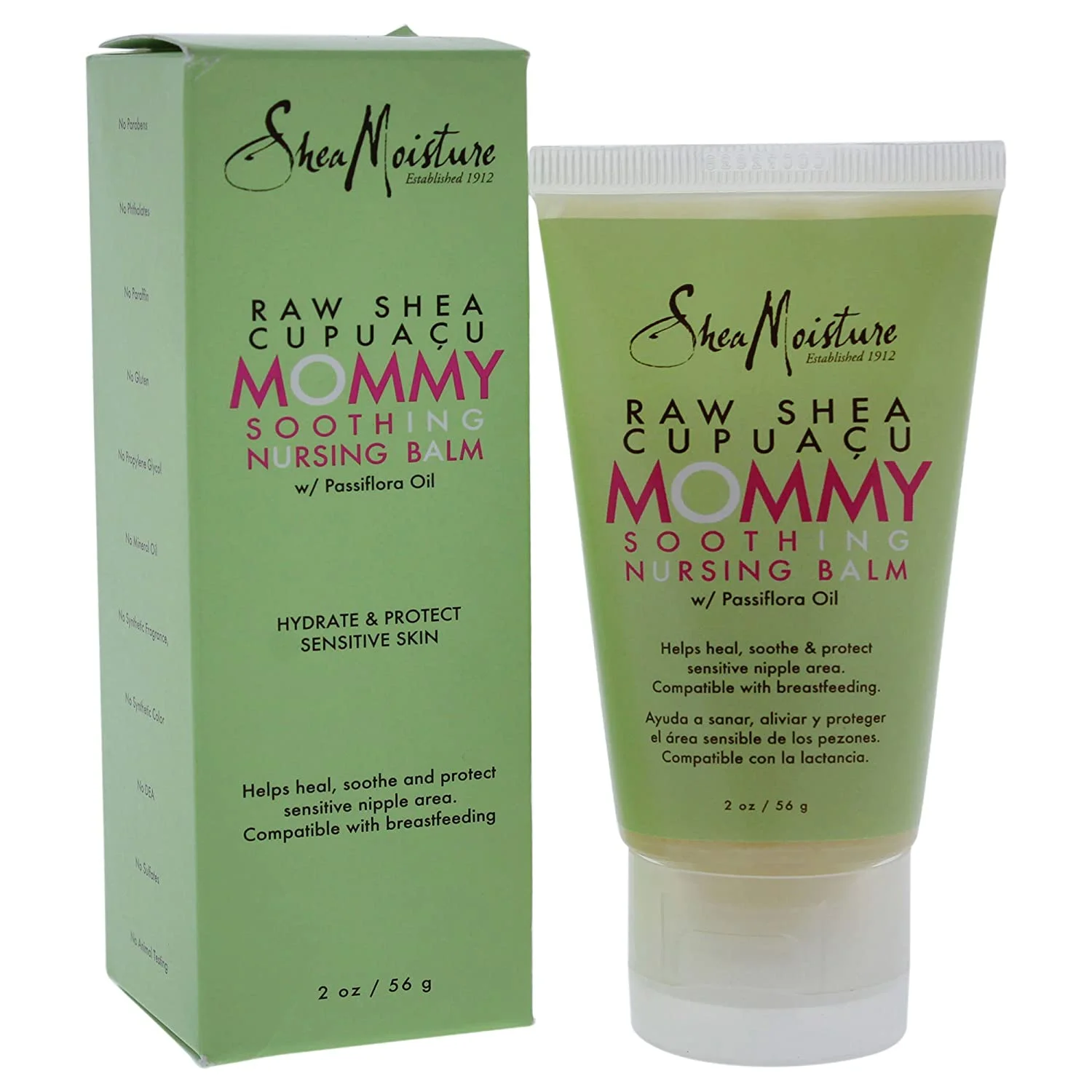 Shea Moisture Raw Shea Cupuacu Mommy Soothing Nursing Balm