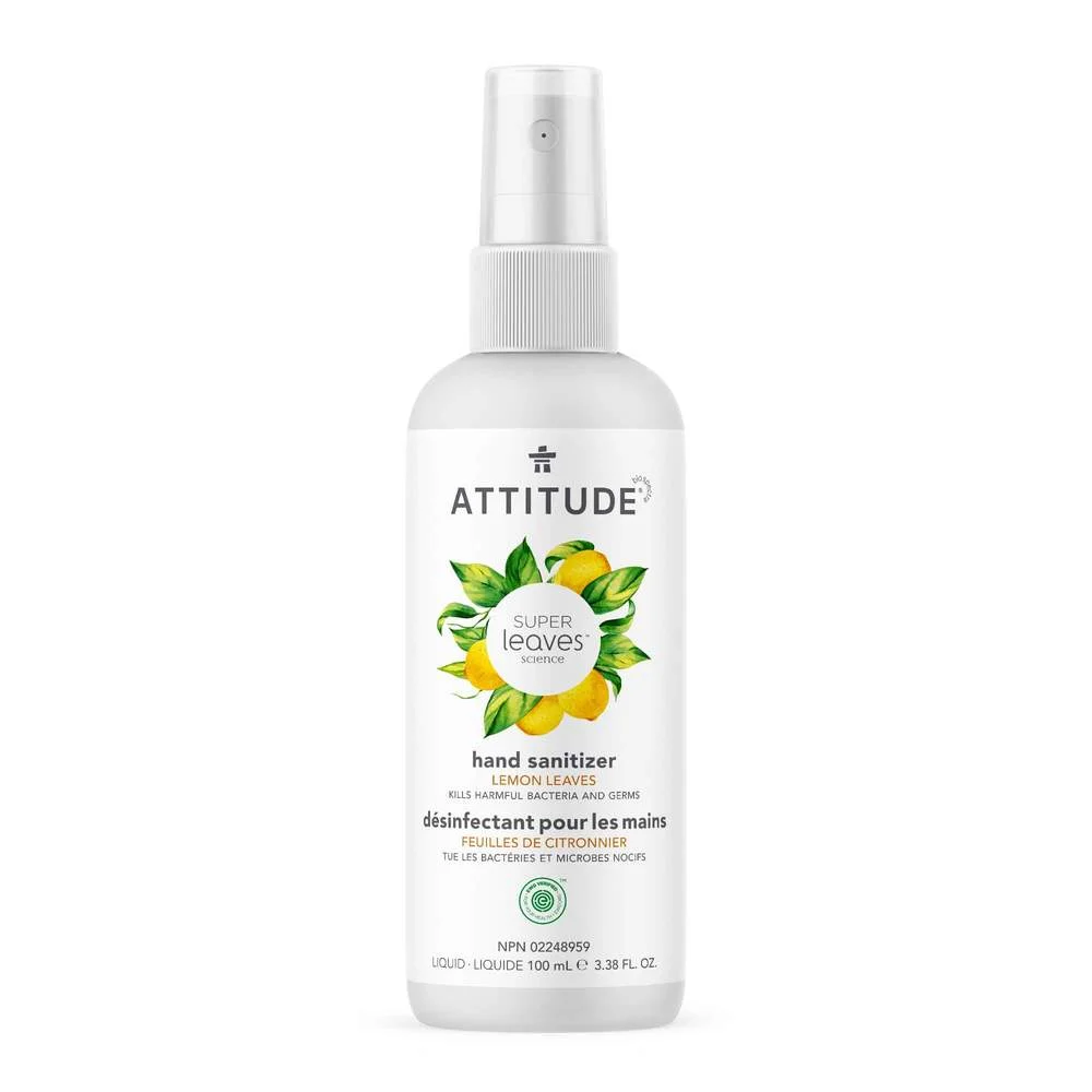 Attitude Super Leaves Hand Sanitizer Lemon Leaves