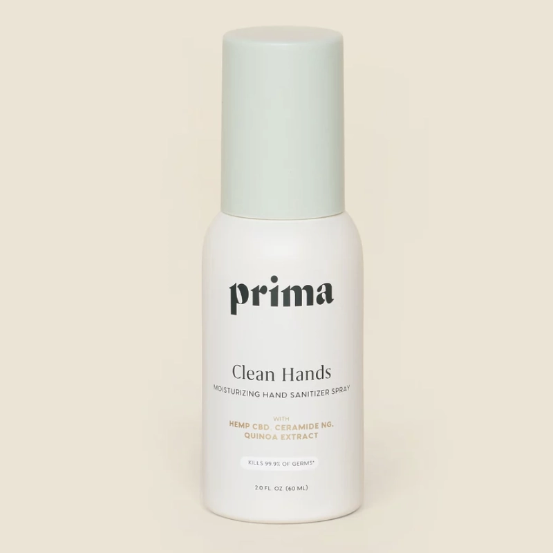 Prima Clean Hands Moisturizing Hand Sanitizer Spray