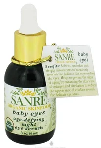 SanRe Organic Skinfood Baby Eyes Age Defying Night Eye Serum