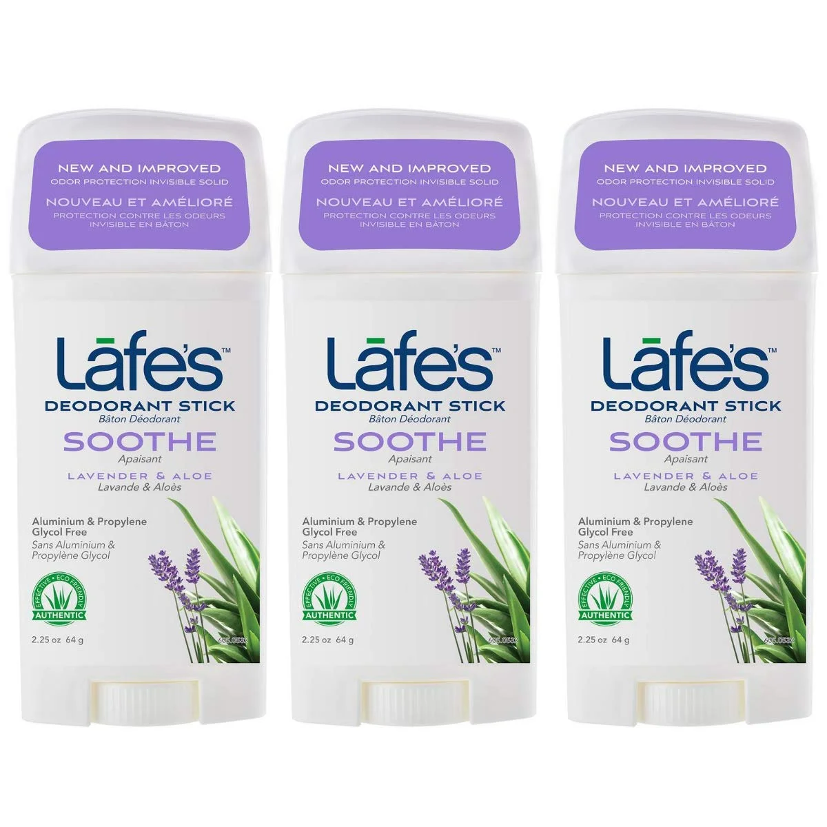 Lafe's Natural BodyCare Lafe's Natural Body Care Deodorant Stick Lavender