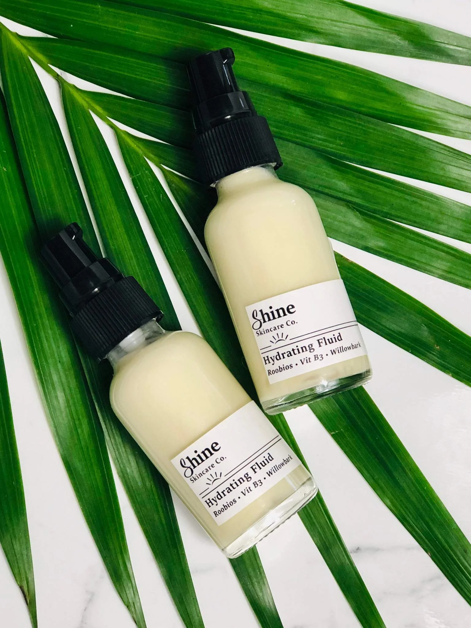 Shine Skincare Co Hydrating Fluid Face Moisturizer Oily Skin