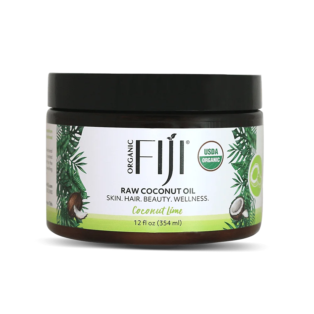 Organic Fiji Raw Coconut Oil Coconut Lime