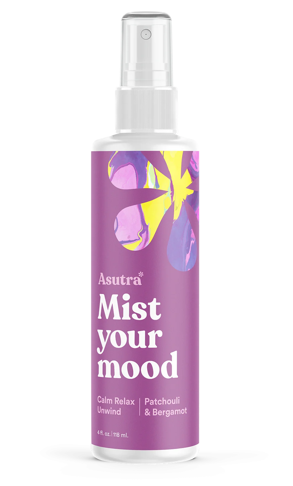 Asutra Mist Your Mood Instant Stress Relief Patchouli & Bergamot
