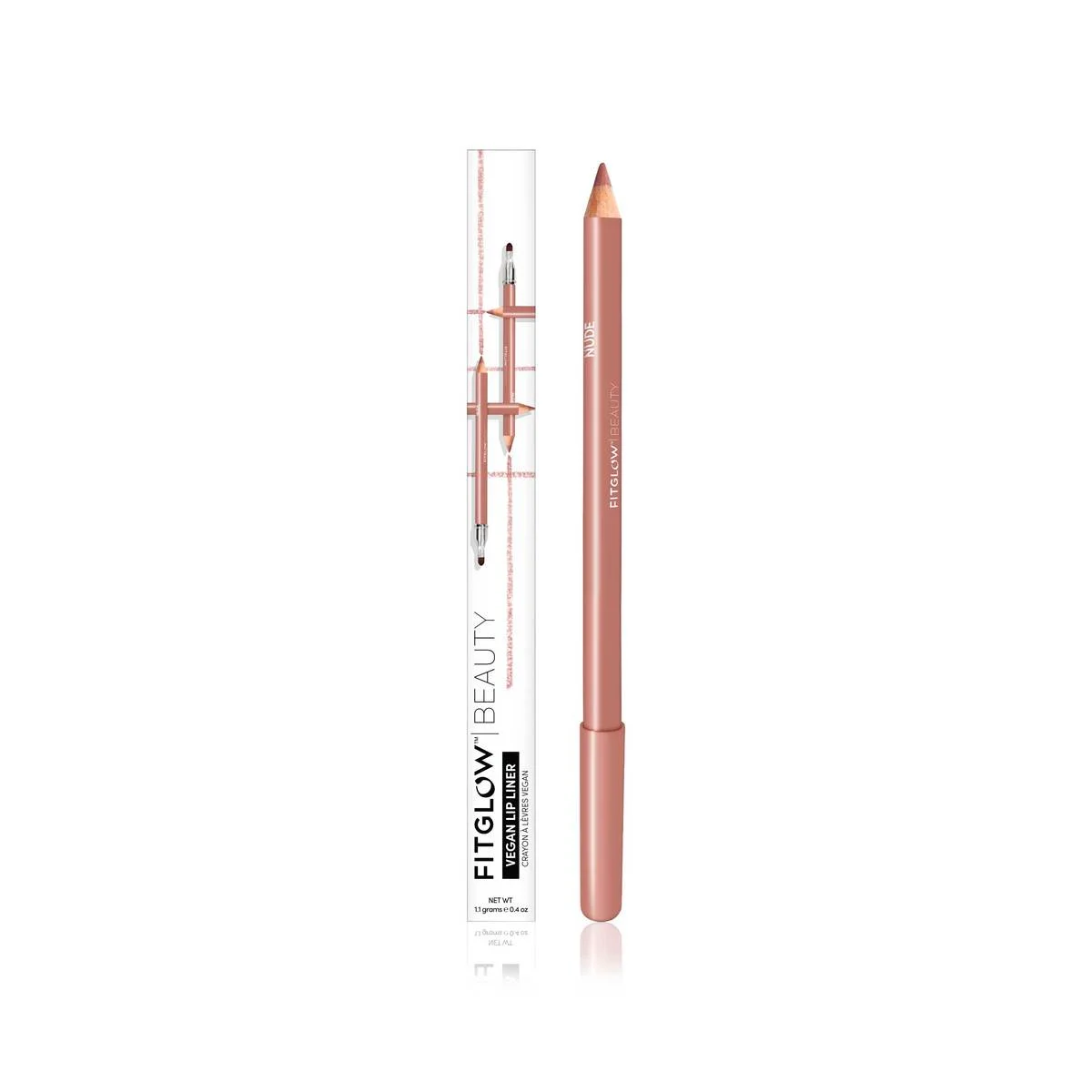 FitGlow Beauty Vegan Lip Liners Nude