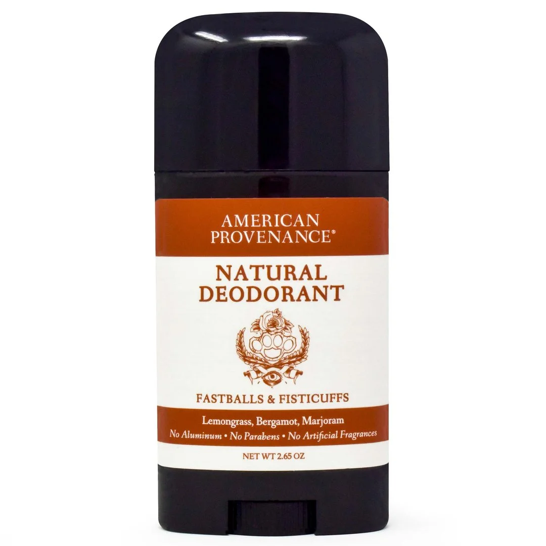 American Provenance Natural Deodorant Fastballs & Fisticuffs