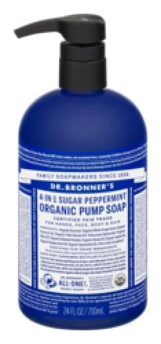 Dr. Bronner's Body Soap Spearmint Peppermint