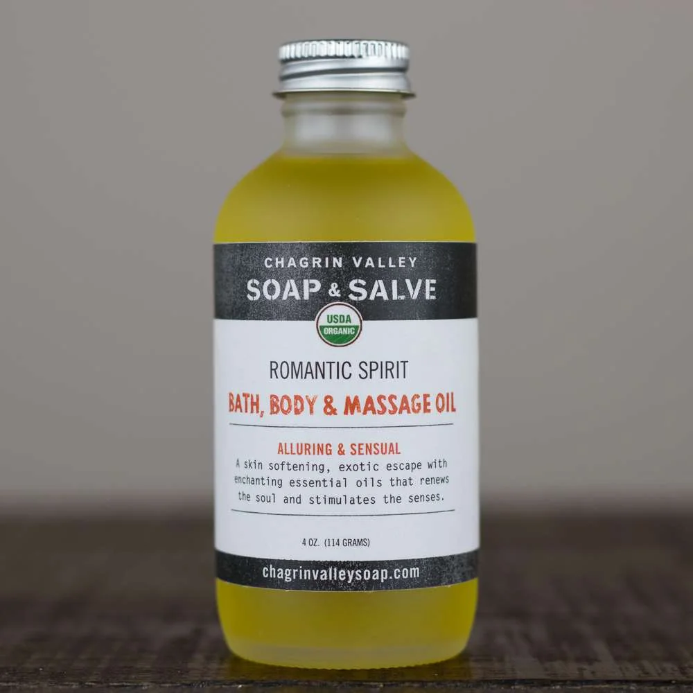 Chagrin Valley Soap & Salve Company Bath & Body Oil Romantic Spirit