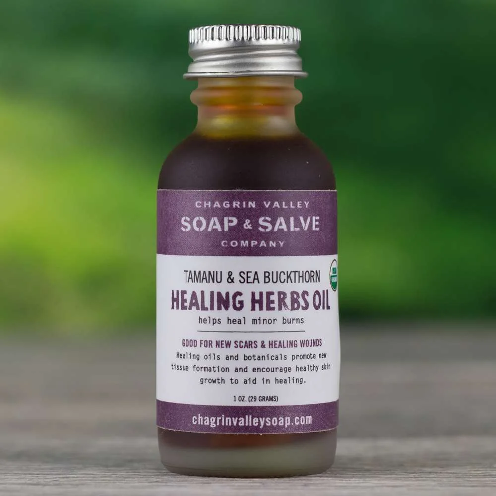 Dầu dưỡng thể - Tamanu & Sea Buckthorn Chagrin Valley Soap & Salve Company Healing Herbs Oil