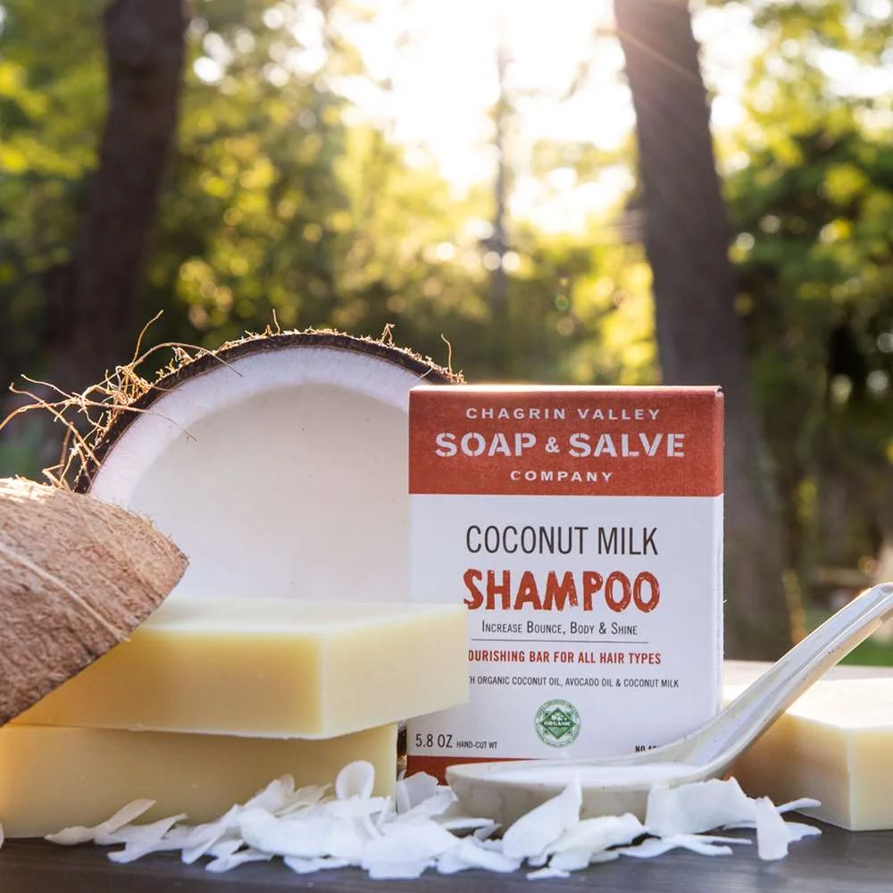 Chagrin Valley Soap & Salve Company Shampoo Bar Coconut Milk
