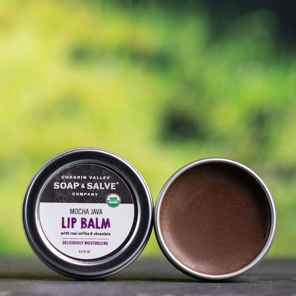 Son dưỡng môi mô ca Chagrin Valley Soap & Salve Company Lip Balm Mocha Java