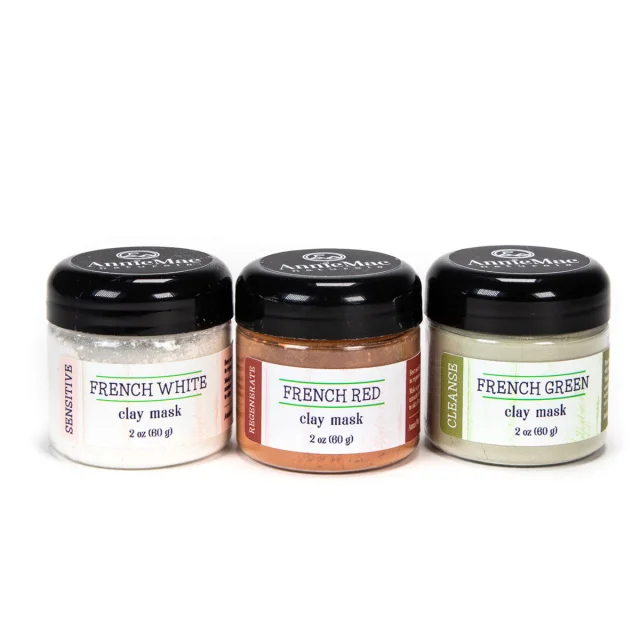 Annie Mac Naturals Cleanse Clay Mask French Green