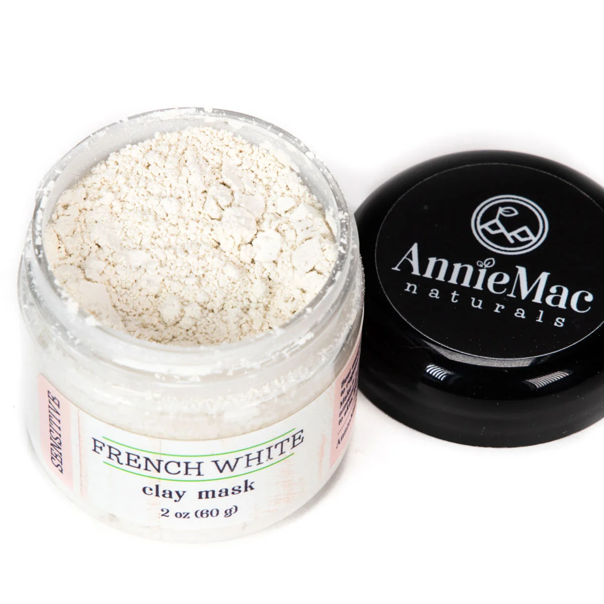 Annie Mac Naturals Sensitive Clay Mask French White