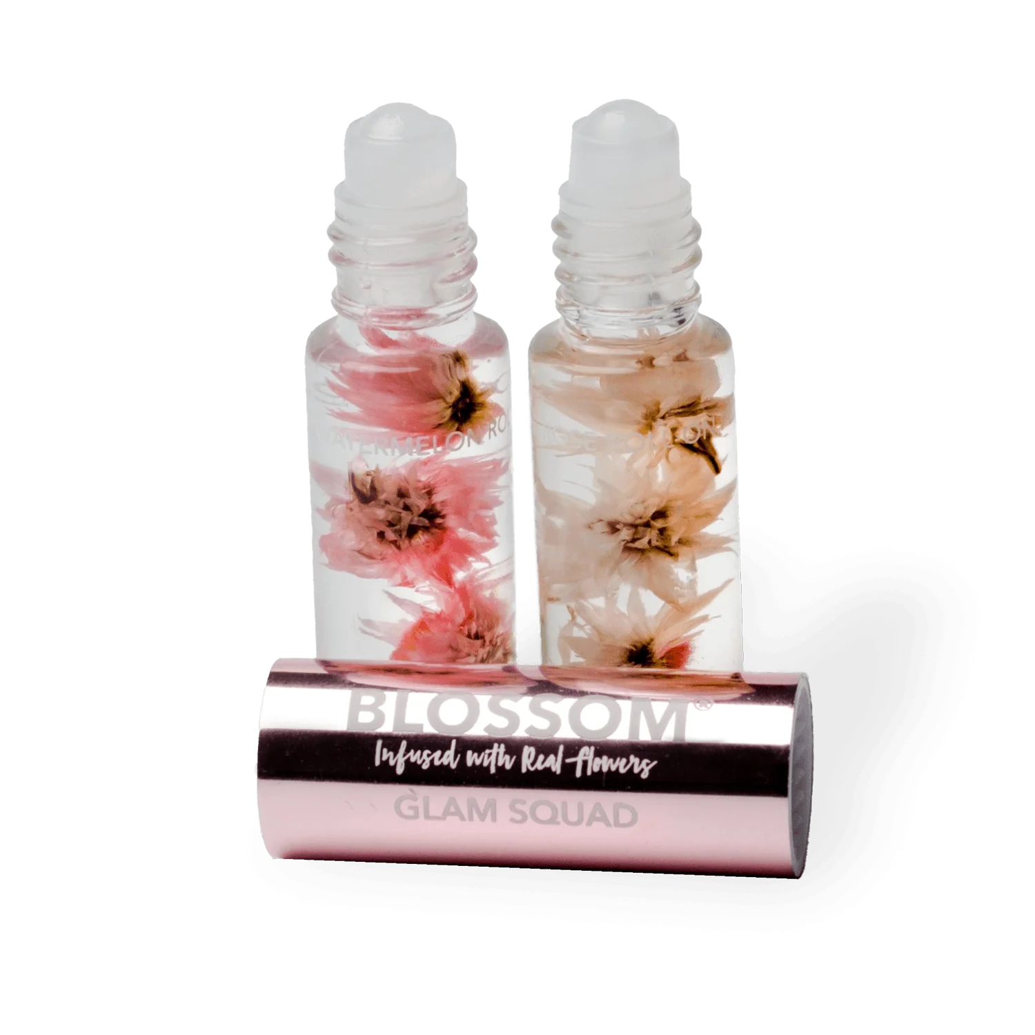 Blossom Glam Squad Roll on Lip Gloss Watermelon & Peach Watermelon & Peach