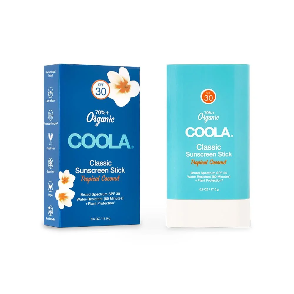 COOLA Classic Sunscreen Stick Tropical Coconut SPF 30