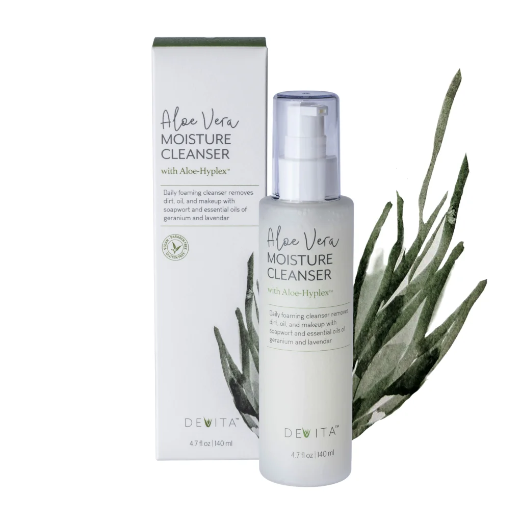Devita Moisture Cleanser With Aloe Hyplex Aloe Vera