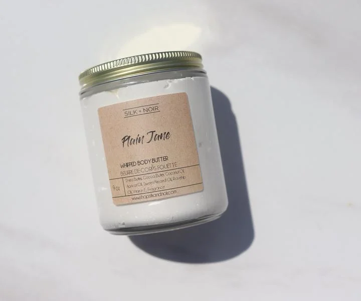 Kem dưỡng ẩm Silk + Noir Silk & Noir Whipped Body Butter Plain Jane