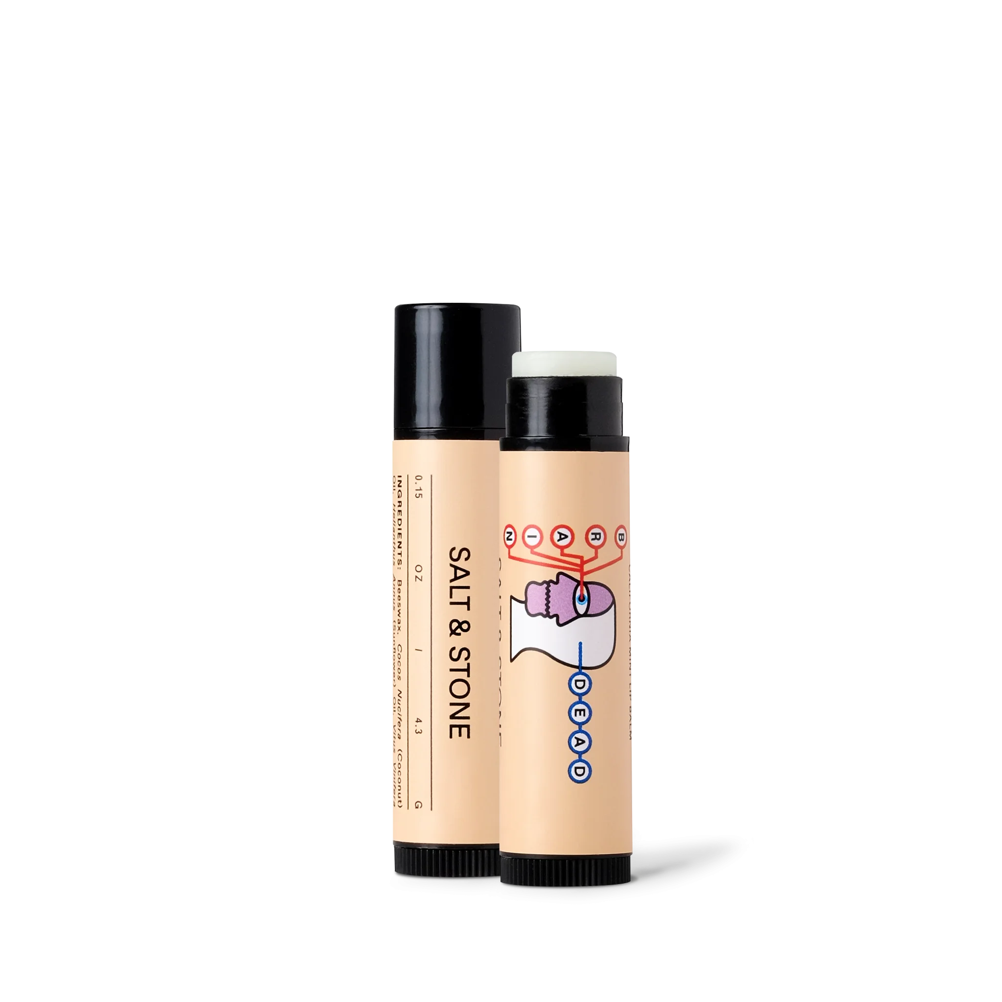Son dưỡng môi Salt & Stone Brain Dead California Mint Lip Balm