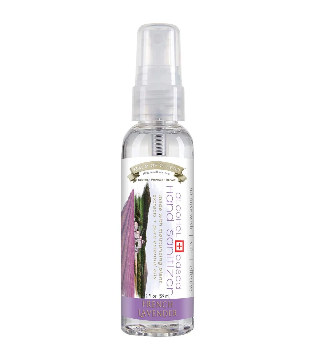 Balm of Gilead Alcohol Based Hand Sanitizer French Lavender