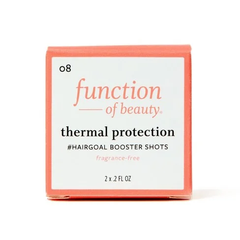 Function of Beauty Thermal Protection #Hairgoal Booster Shots 08 Fragrance Free